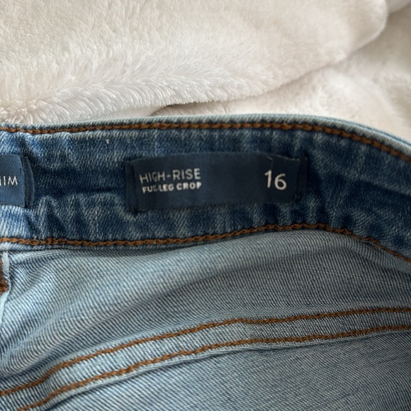 J. Jill Classic Blue Cropped Jeans - Picture 6 of 9